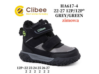 Черевики зимові Clibee HA617 grey-green 22-27