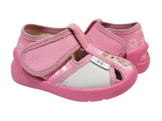 Merlin 18-25 рожева, рожева підошва, ведмедик