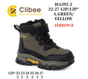 Черевики зимові Clibee HA592-2 a.green-yellow 22-27