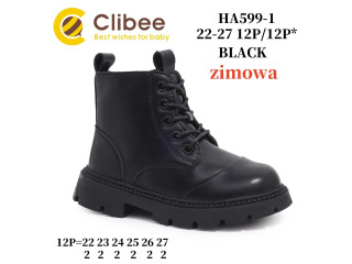Черевики зимові Clibee HA599-1 black 22-27