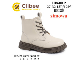 Черевики зимові Clibee HB600-2 beige 27-32