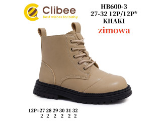 Черевики зимові Clibee HB600-3 khaki 27-32
