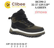 Черевики зимові Clibee HC590-2 a.green 32-37