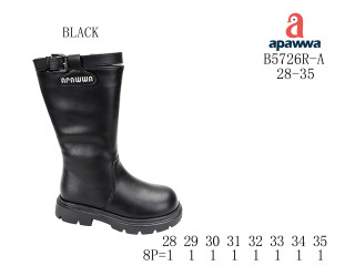 Черевики Apawwa B5726R-A black 28-35