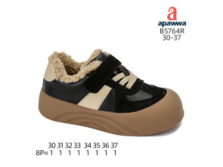 Кросівки зимові Apawwa B5764R black 30-37