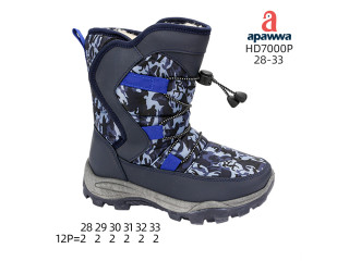 Дутики Apawwa HD7006P navy 28-33