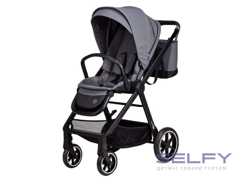 Коляска для дитини універсальна 3 в 1 FreeON Opty, grey, Фото 4