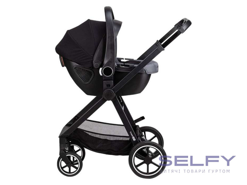 Коляска для дитини універсальна 3 в 1 FreeON Opty, grey, Фото 6