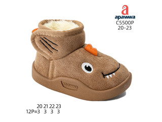 Угги детские Apawwa C5500P brown 20-23