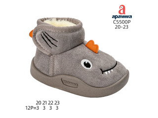 Уггі дитячі Apawwa C5500P grey 20-23