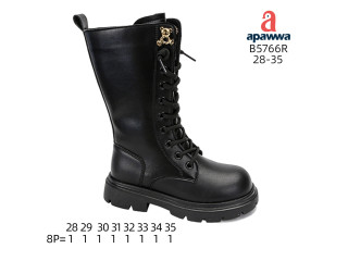 Черевики дитячі Apawwa B5766R black 28-35