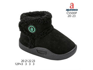 Уггі дитячі Apawwa C5500P black 20-23