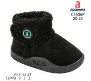Уггі дитячі Apawwa C5506P black 20-23