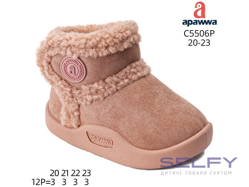 Уггі дитячі Apawwa C5506P pink 20-23, Фото 1