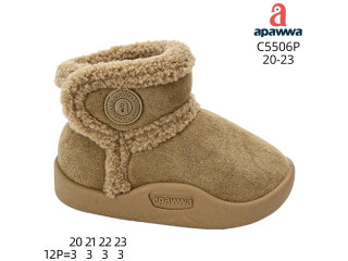 Уггі дитячі Apawwa C5506P khaki 20-23