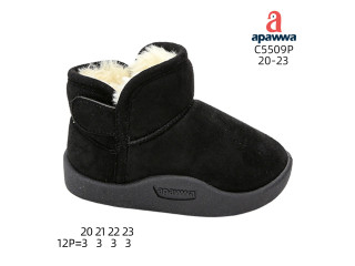 Уггі дитячі Apawwa C5509P black 20-23