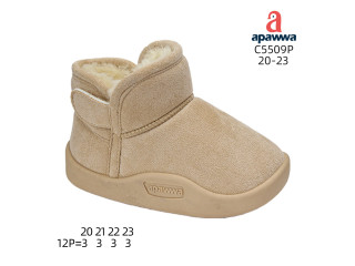 Уггі дитячі Apawwa C5509P beige 20-23
