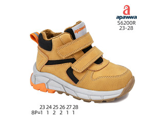 Черевики дитячі Apawwa S6200R camel-black 23-28