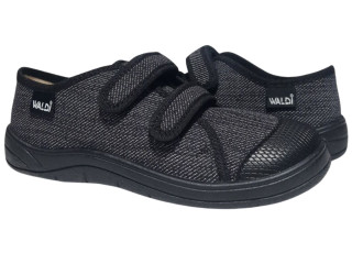 Саша 30-35 чорний, чорна підошва