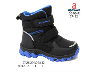 Черевики дитячі Apawwa D6904R black-navy 27-32