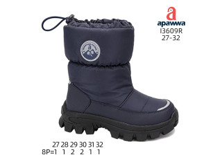 Дутики дитячі Apawwa I3609R navy 27-32