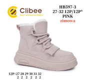 Черевики зимові Clibee HB597-3 pink 27-32