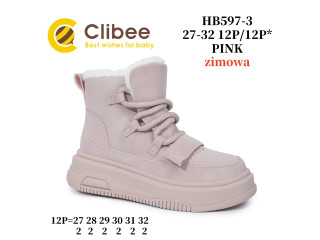 Черевики зимові Clibee HB597-3 pink 27-32