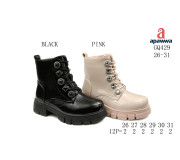 Черевики дитячі Apawwa GQ429 black 26-31 УЦІНКА