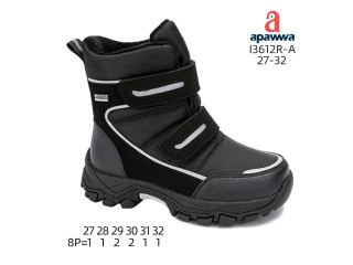 Черевики дитячі Apawwa I3612R-A black 27-32