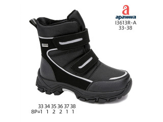 Черевики дитячі Apawwa I3613R-A black 33-38