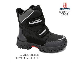 Черевики дитячі Apawwa I3616R-A black 27-32