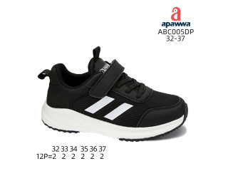 Кроссовки детские Apawwa ABC005DP black 32-37
