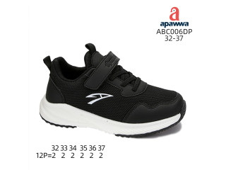 Кросівки дитячі Apawwa ABC006DP black 32-37