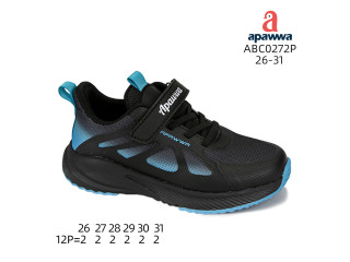 Кроссовки детские Apawwa ABC0272P black-navy 26-31