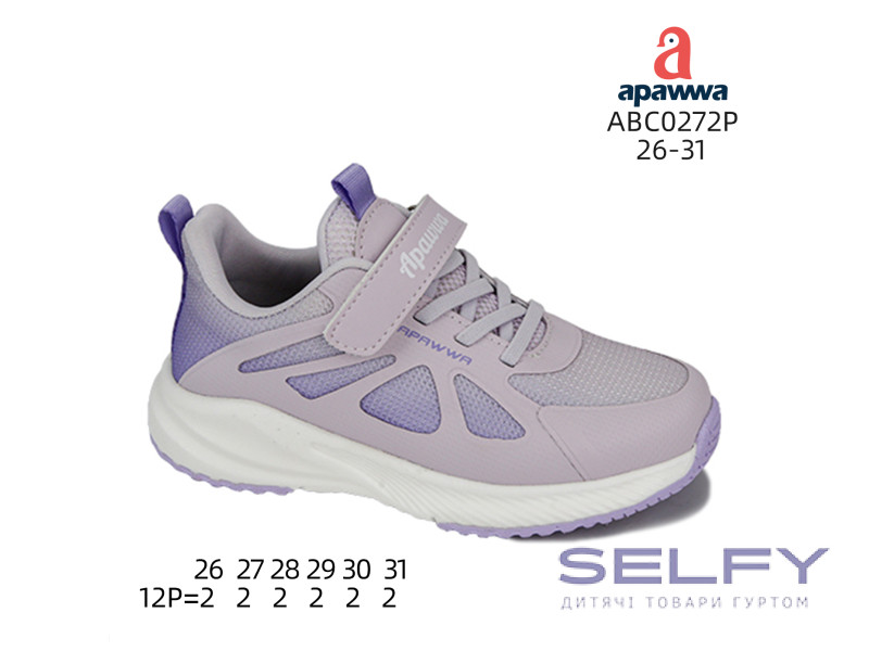 Кроссовки детские Apawwa ABC0272P purple 26-31, Фото 1
