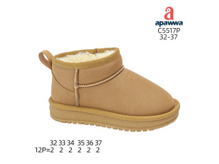 Уггі дитячі Apawwa C5517P brown 32-37 Уггі дитячі Apawwa C5517P brown 32-37