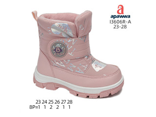 Ботинки детские Apawwa I3606R-A pink 23-28