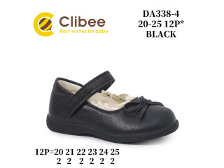Туфлі Clibee DA338-4 black 20-25