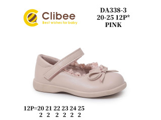 Туфлі Clibee DA338-3 pink 20-25