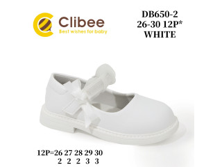 Туфли Clibee DB650-2 white 26-30