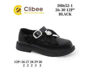 Туфли Clibee DB652-1 black 26-30