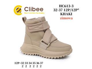 Черевики зимові Clibee HC613-3 khaki 32-37
