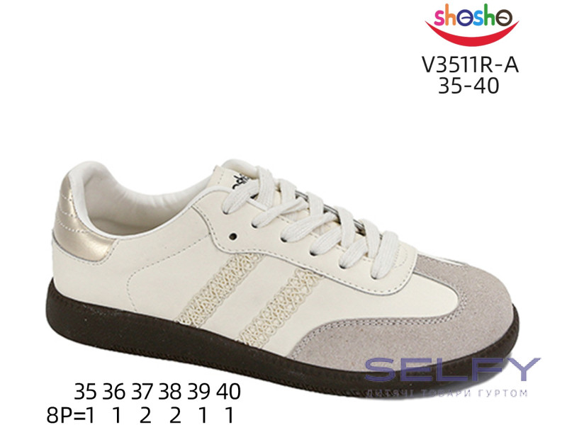 Кроссовки ShoSho V3511R-A beige 35-40 по-размерно, Фото 1
