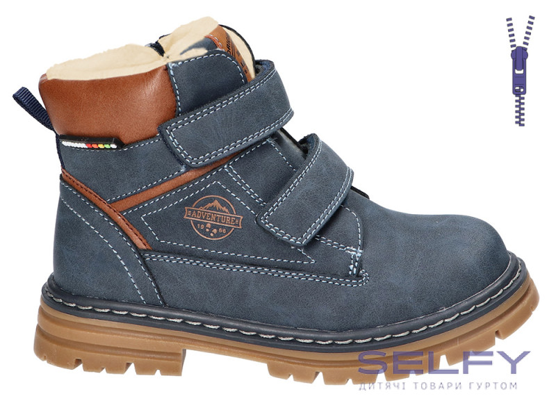 Черевики American Club XD 99/23 синій 33-37 (689/23) по-розмірно, Фото 1