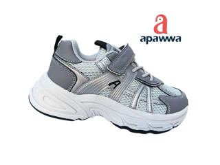 Кроссовки детские Apawwa ABC2543P grey 32-37