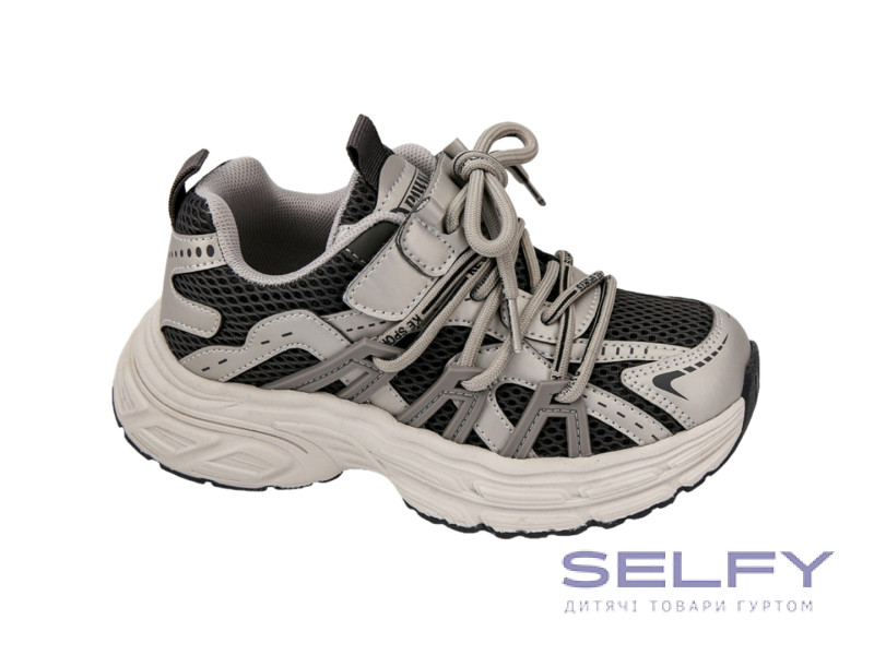 Кросівки дитячі Apawwa ABC2323P grey 32-37, Фото 1