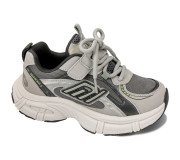 Кроссовки детские Apawwa ABC2583P beige-green 32-37