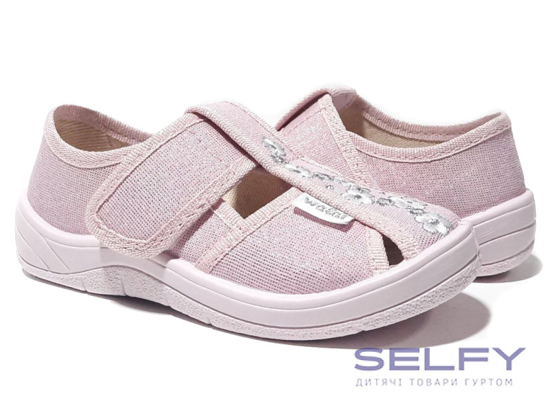 Маша 25-30 рожевий, рожева підошва, квіти, Фото 1