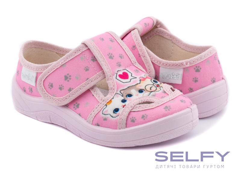 Міла 25-30 рожева, рожева підошва, котики, Фото 1