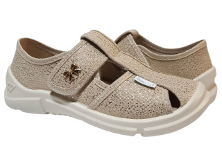 Paola 29 розмір, бежева, бежева підошва